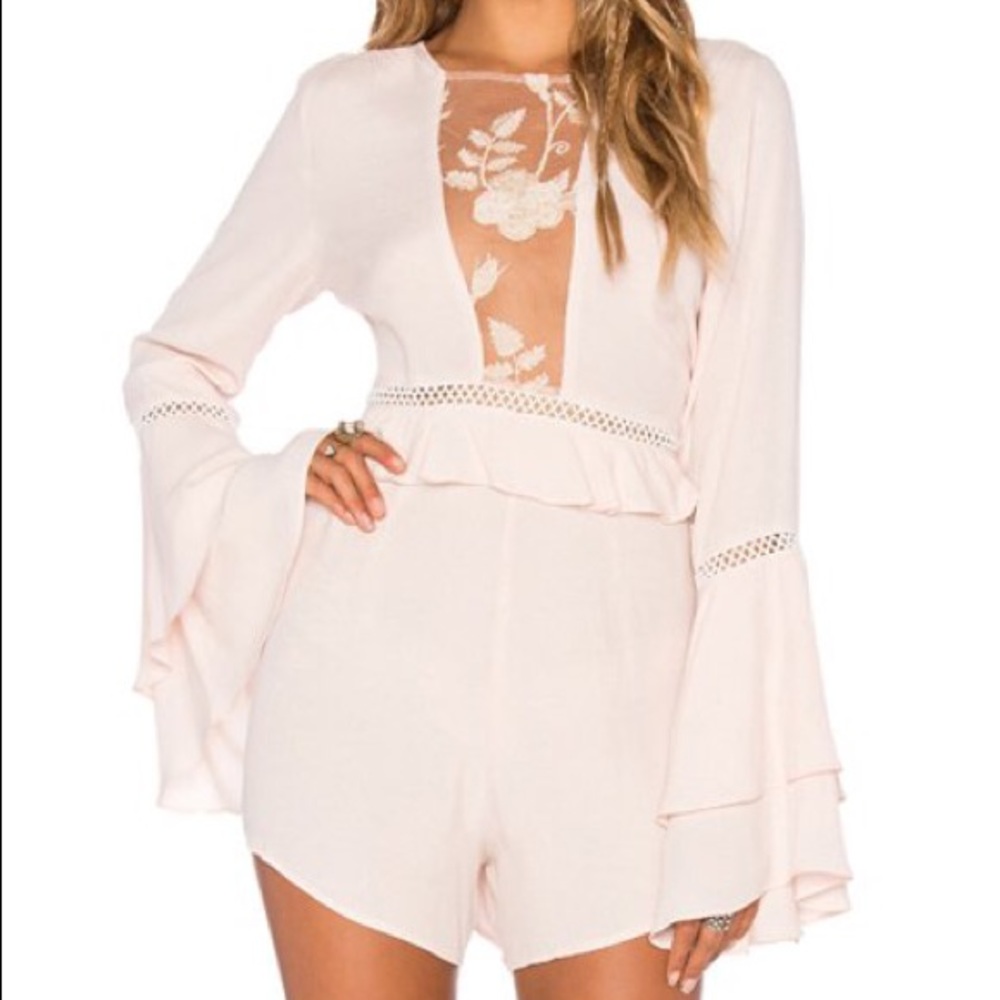 💗SOLD💗 For Love & Lemons Emeila Romper